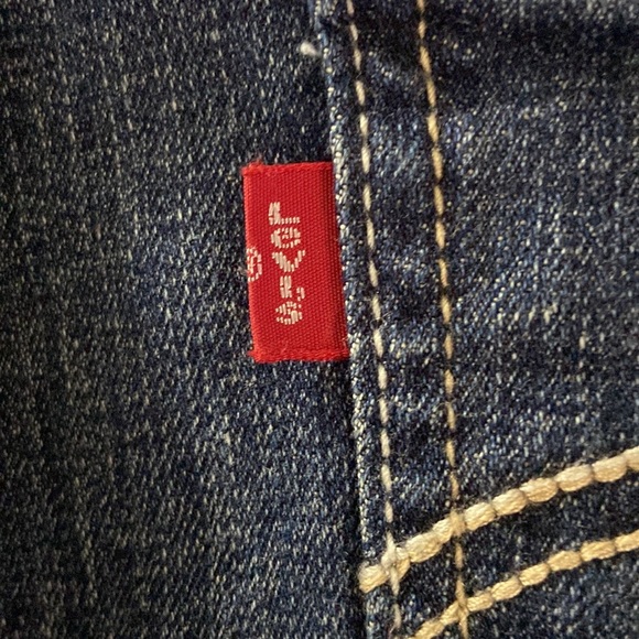 Levi’s Super-low 518 Flared Distressed Jean Size 9M - Picture 4 of 11